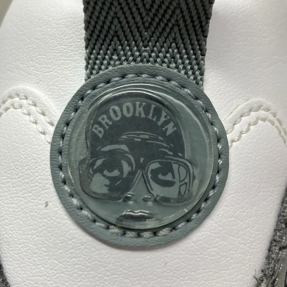 Nike Jordan Sneakers Mens 11 White Gray Spizike‎ Brooklyn Streetwear FQ1759-102